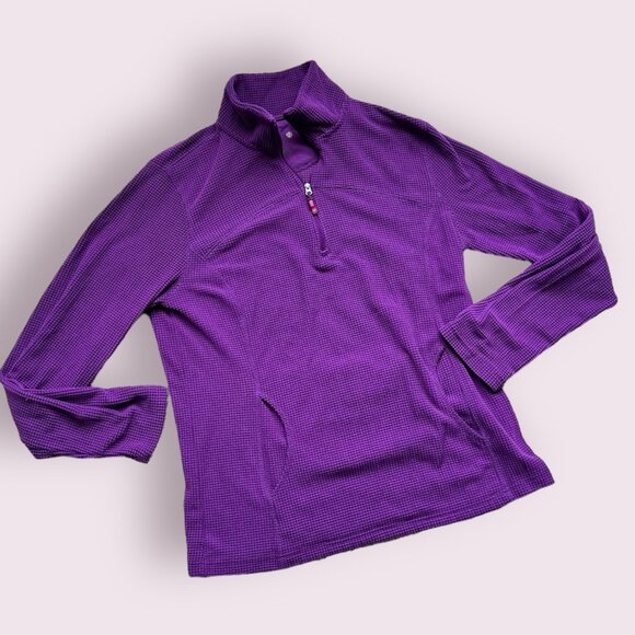 Tangerine Purple Womens Athletic Top Large - Picture 1 of 2